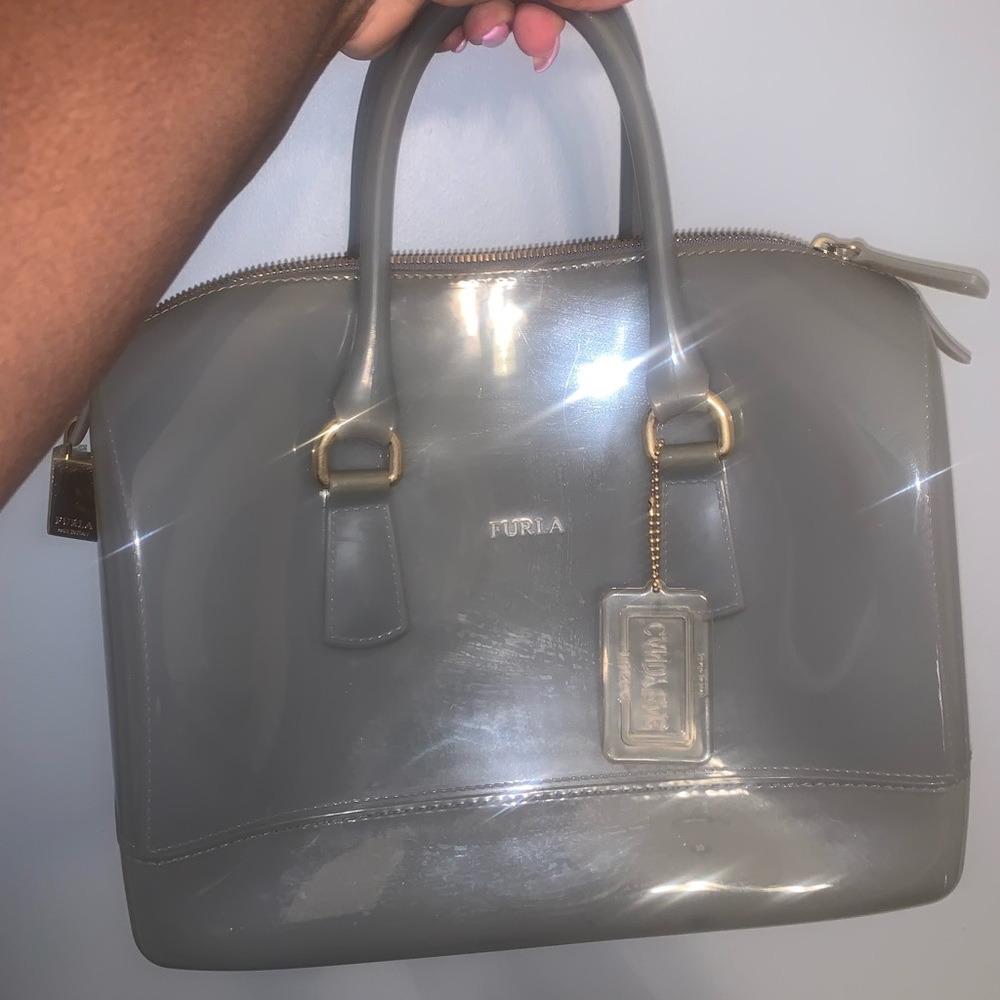 Furla Gray Gray Candybag